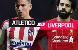 Lịch trực tiếp bóng đá Champions League giữa tuần này: Liverpool làm khách của Atletico