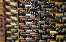 Giá rượu vang ở Mỹ giảm xuống mức thấp nhất trong 5 năm