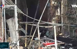 Cháy nhà ở chợ Hạnh Thông Tây (TP.HCM), 3 người thoát nạn