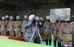 Nhà lãnh đạo Triều Tiên giám sát các cuộc tập trận