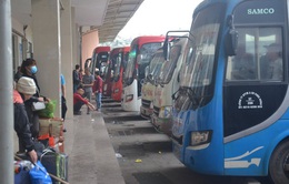 Nhiều xe khách tuyến Hà Tĩnh - Hà Nội tạm dừng hoạt động