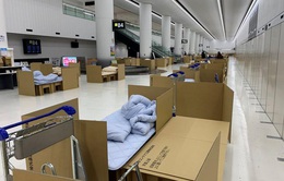 “Khách sạn bằng bìa carton” tại sân bay Nhật Bản