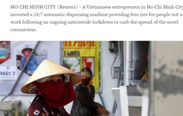 Báo chí thế giới khen ngợi sáng kiến máy "ATM gạo" tại Việt Nam