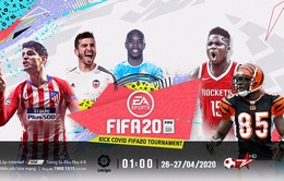 VTVcab trực tiếp giải đấu bóng đá điện tử Kick COVID với các ngôi sao La Liga