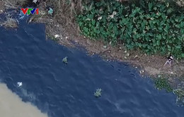 "Đầu độc" sông Hồng bởi nước thải làng nghề dệt nhuộm