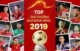 Gala Quả bóng Vàng Việt Nam 2019 (20h00 ngày 26/5, trực tiếp trên VTV6)