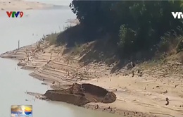 Bất lực trước tình trạng khai thác cát trái phép trong lòng hồ thủy lợi tại Khánh Hòa