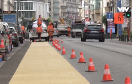 Brussels bố trí lại giao thông để bảo đảm giãn cách