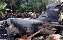 Rơi trực thăng quân sự tại Indonesia, phi công nhảy dù sống sót