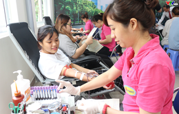 Tiếp nhận gần 14.000 đơn vị máu ở các điểm hiến máu cố định tại Hà Nội