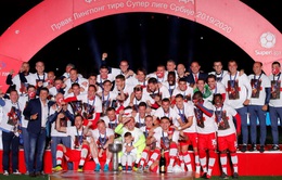 5 cầu thủ Sao đỏ Belgrade dương tính COVID-19, bóng đá Serbia chao đảo