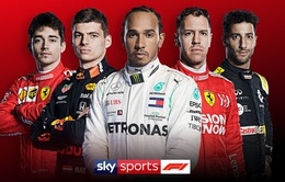Sky Sports sở hữu bản quyền phát sóng F1 từ 2021