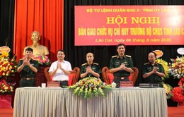 Bộ Chỉ huy Quân sự tỉnh Lào Cai có Chỉ huy trưởng mới