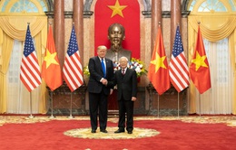 Chủ tịch Nguyễn Phú Trọng, Tổng thống Donald Trump chúc mừng 25 năm quan hệ Việt - Mỹ