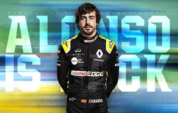 Đua xe F1: Fernando Alonso trở lại trong màu áo Renault