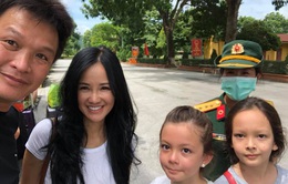 Diva Hồng Nhung và 2 con đã kết thúc 14 ngày cách ly