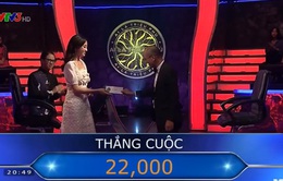 Hoa hậu Lương Thùy Linh giành tấm séc 22 triệu ở Ai là triệu phú