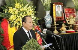 Lời cảm ơn của Ban Lễ tang Nhà nước và gia đình nguyên Tổng Bí thư Lê Khả Phiêu