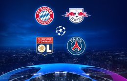 Xác định xong 4 đội vào bán kết Champions League: Lyon vs Bayern, Leipzig vs PSG