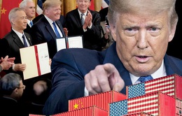 Ông Trump nói hoãn đàm phán thương mại với Trung Quốc