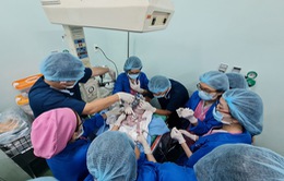 Hai bệnh viện Sản, Nhi phối hợp cứu bé sơ sinh mắc dị tật phức tạp