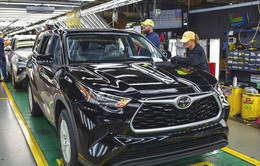 Sản lượng ô tô toàn cầu của Toyota giảm tháng thứ bảy liên tiếp