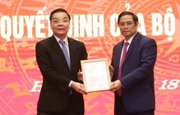Ông Chu Ngọc Anh nhận quyết định giữ chức Phó Bí thư Thành uỷ Hà Nội