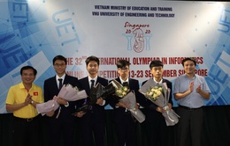 ĐT Việt Nam giành “vàng” tại Olympic Tin học quốc tế 2020