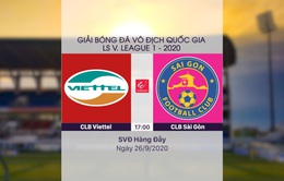 VIDEO Highlights: CLB Viettel 1–0 CLB Sài Gòn (Vòng 12 V.League 2020)