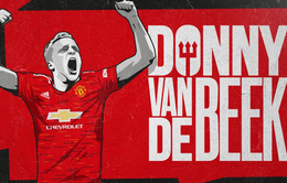 Van de Beek chính thức gia nhập Manchester United