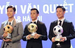 Gala trao giải Quả bóng vàng Việt Nam 2020: Văn Quyết giành quả bóng vàng Việt Nam 2020