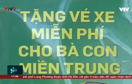 1000 tấm vé nghĩa tình được trao cho người nghèo miền Trung về quê đón Tết.