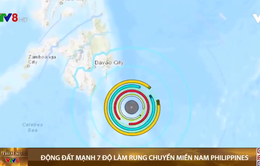 Động đất mạnh 7 độ làm rung chuyển miền Nam Philippines