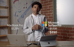 MacBook Pro bị Microsoft đem ra làm trò cười