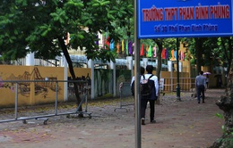 Có học sinh là F1, Trường THPT Phan Đình Phùng (Hà Nội) cho toàn trường nghỉ học