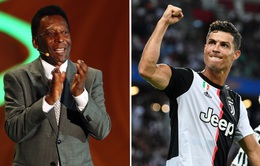 Qua mặt huyền thoại Pele, Ronaldo áp sát kỉ lục vĩ đại