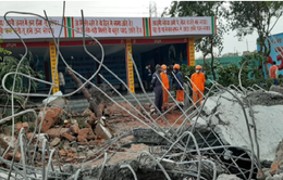 Sập nhà hỏa táng ở Ấn Độ, ít nhất 25 người thiệt mạng