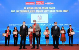Masterise Homes vào Top 10 Thương hiệu mạnh Việt Nam 2021