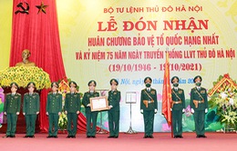 Bộ Tư lệnh Thủ đô Hà Nội đón nhận Huân chương Bảo vệ Tổ quốc hạng Nhất