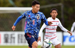 Vòng loại U23 châu Á 2022 | U23 Nhật Bản vùi dập U23 Campuchia
