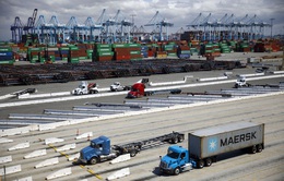 Sản lượng hàng hóa thông qua cảng biển tăng trưởng thấp