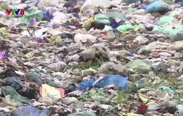 Người dân không cho xe chở rác vào bãi rác gây ô nhiễm