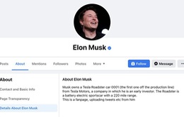 Facebook mắc lỗi "ngớ ngẩn", cấp tích xanh cho tài khoản giả mạo Elon Musk