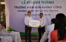Hyundai Thành Công mang trường mầm non tới các em nhỏ tỉnh Ninh Bình