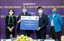Australia và UNICEF hỗ trợ Việt Nam dây chuyền lạnh và vật tư tiêm chủng