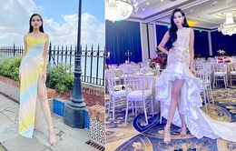 Đỗ Thị Hà khoe sắc vóc trước thềm chung kết Miss World 2021