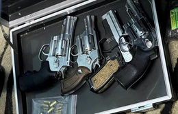 Thái Nguyên: Bắt giữ hai đối tượng mua bán ma túy, thu nhiều súng đạn