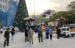 Hà Nội cấm phương tiện ra vào phố Nhà Thờ từ 17h30 ngày 24/12