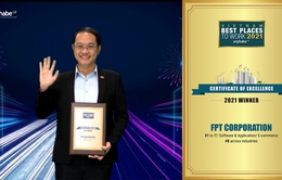 FPT được vinh danh Nơi làm việc tốt nhất ngành CNTT Việt Nam năm 2021