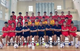 Đội tuyển Futsal nữ quốc gia tập trung chuẩn bị SEA Games 31